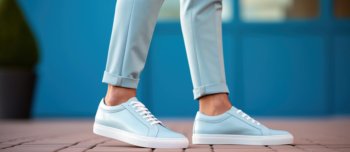 Męskie buty sportowe do marynarki? Jak dobrać?